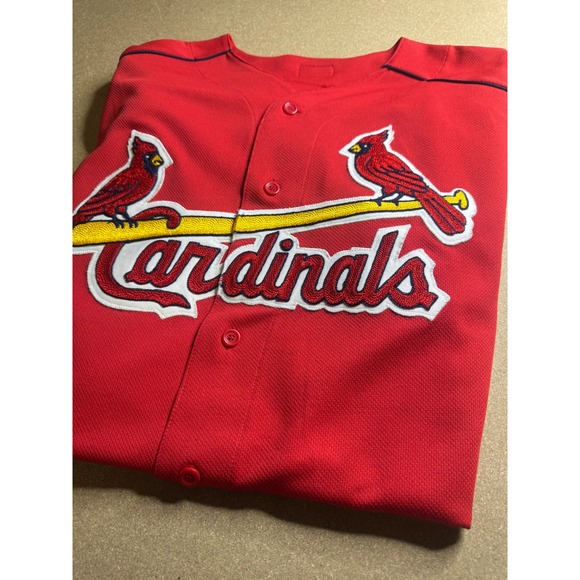 Majestic Other - Majestic St Louis Cardinals MLB Authentic Red Jersey Mens 48 Number 9 Baseball